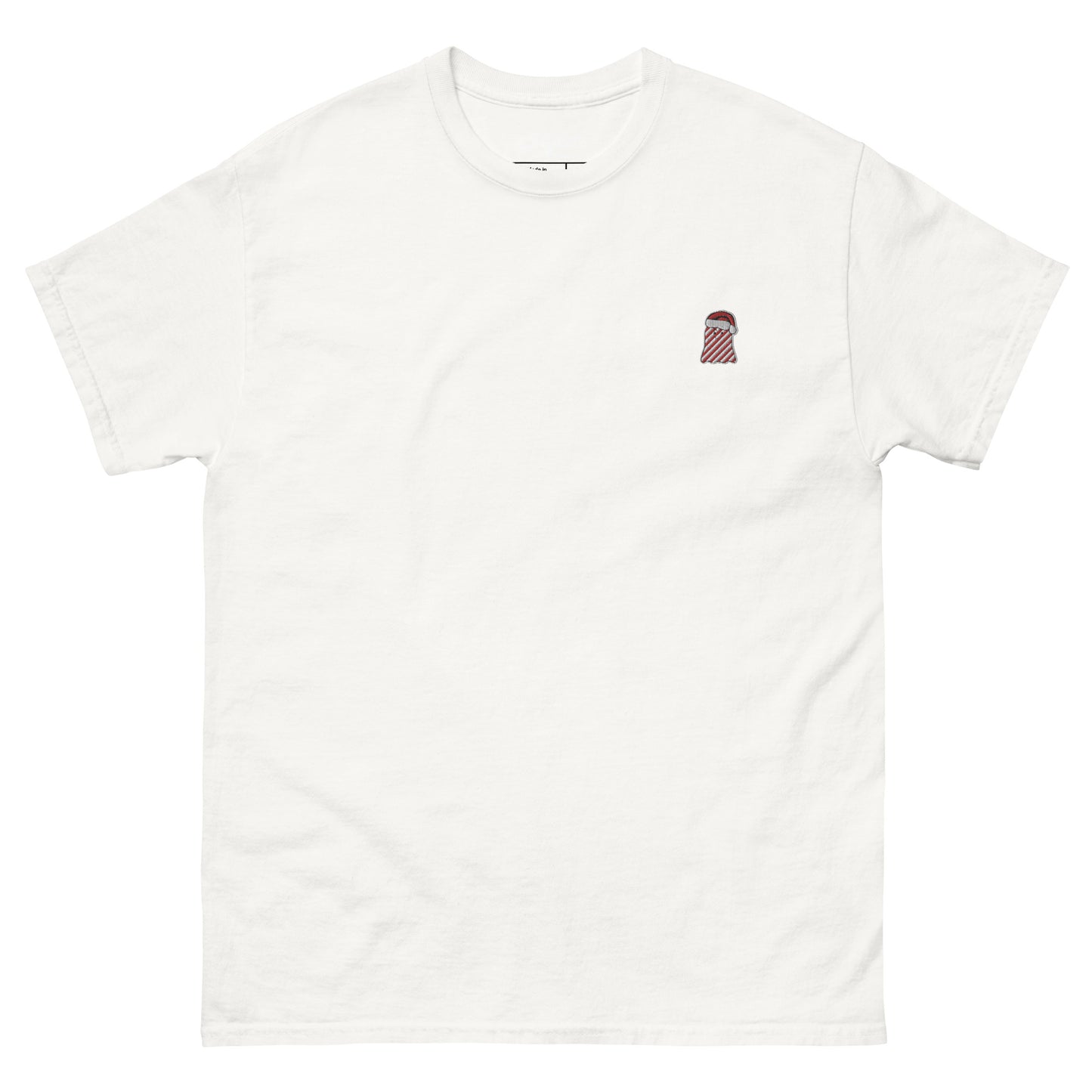 Christmas Ghost Embroidered Tee