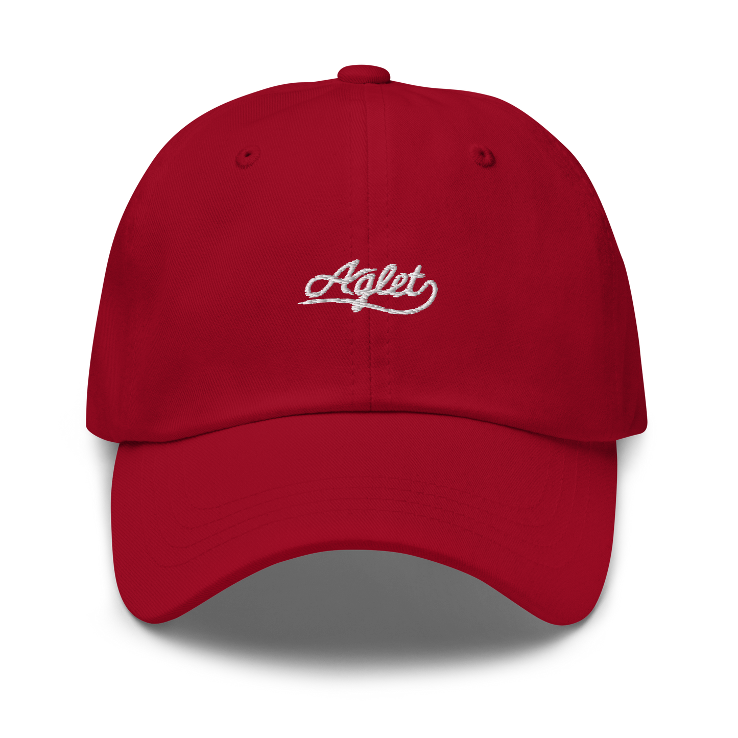 Embroidered Aglet Dad Hat