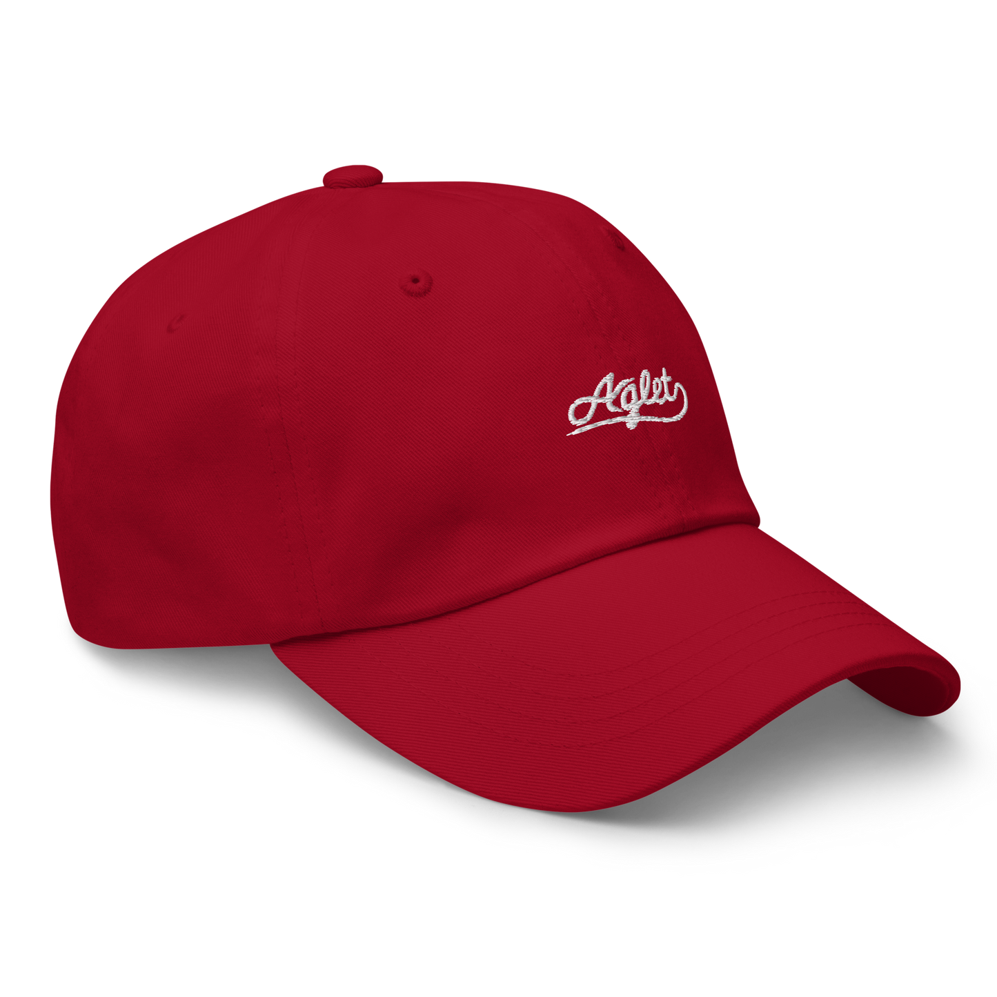 Embroidered Aglet Dad Hat