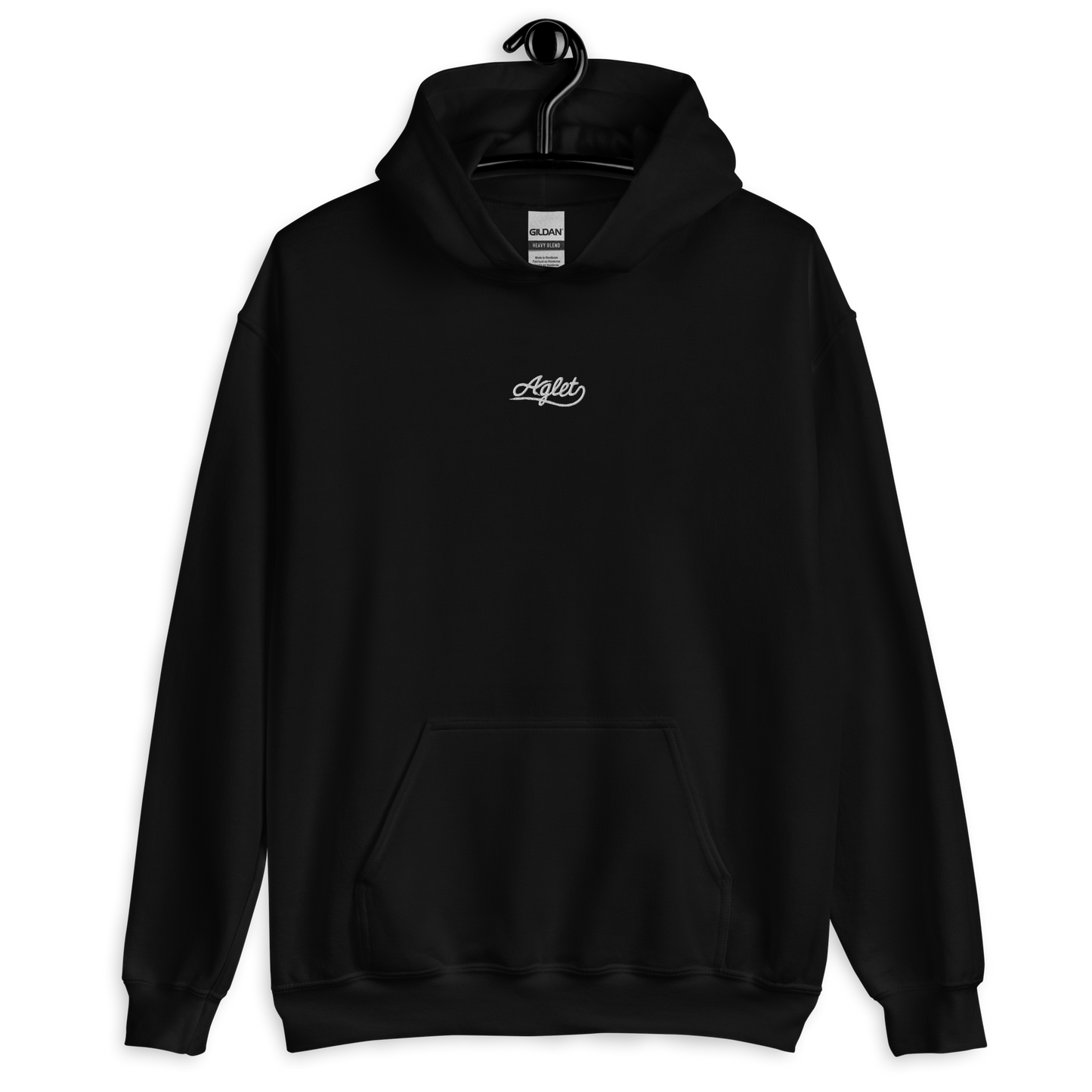 Basic Embroidered Aglet Hoodie