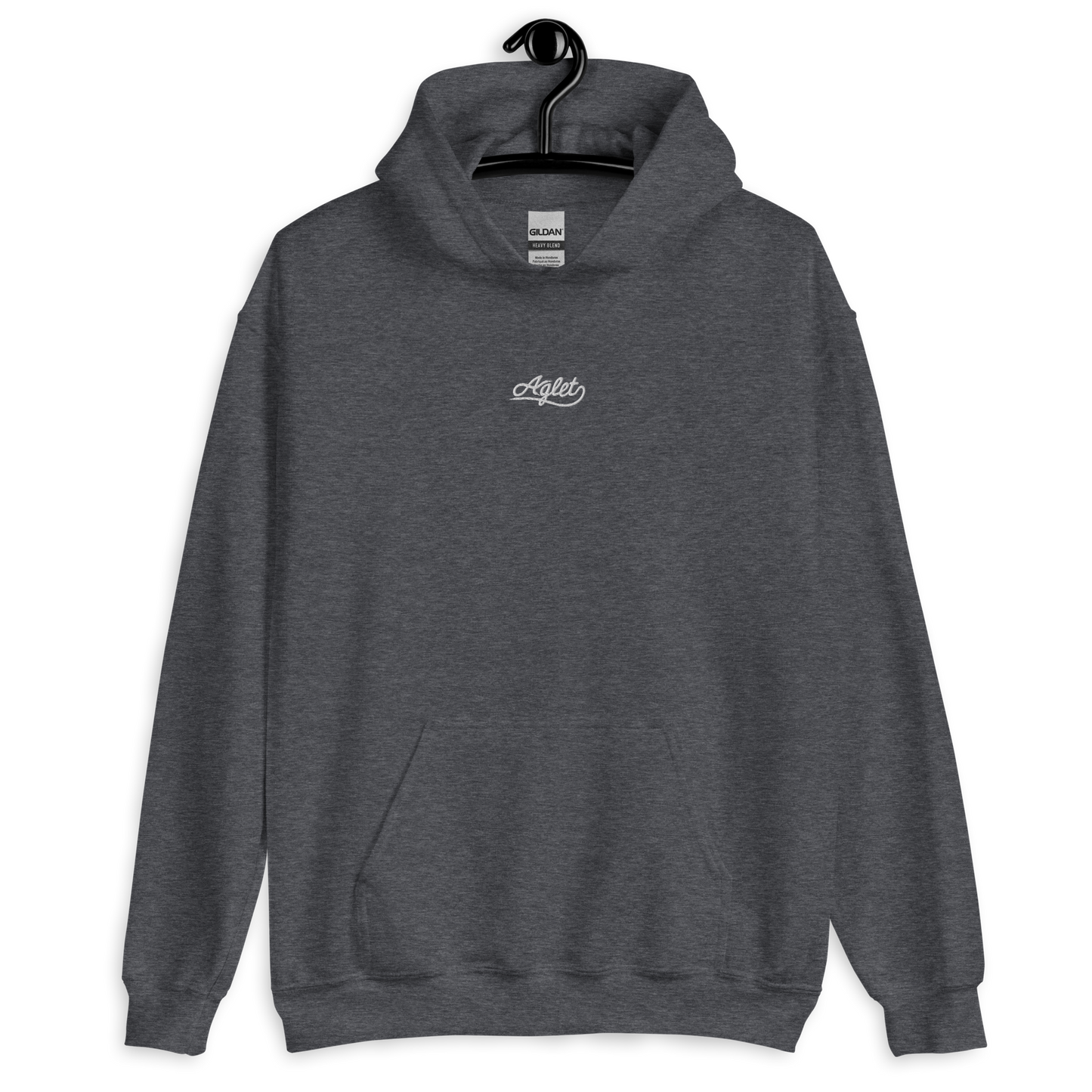 Basic Embroidered Aglet Hoodie