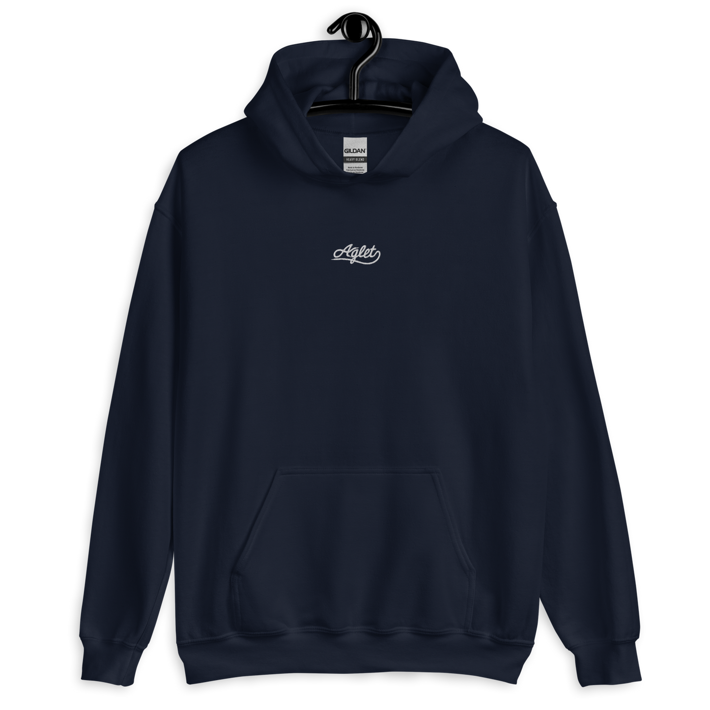 Basic Embroidered Aglet Hoodie