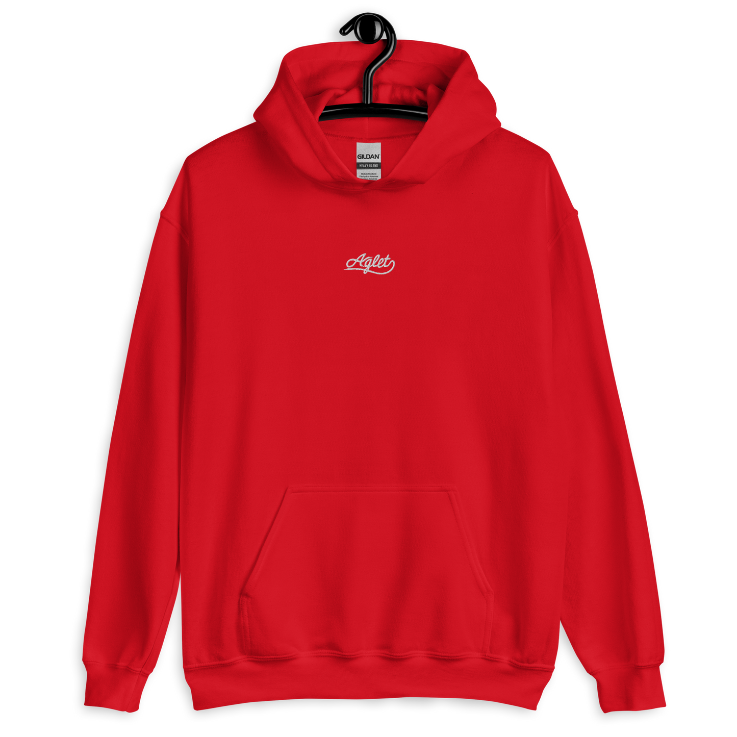 Basic Embroidered Aglet Hoodie