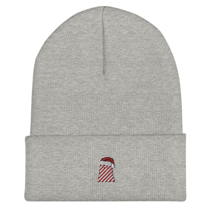 Christmas Ghost Embroidered Beanie