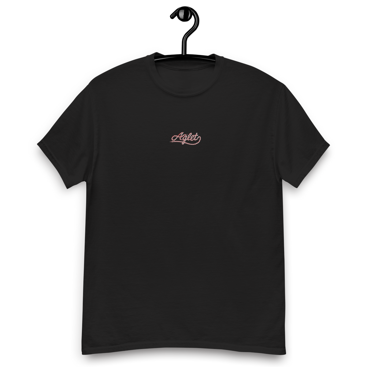 Candy Cane Aglet Embroidered Tee view 3