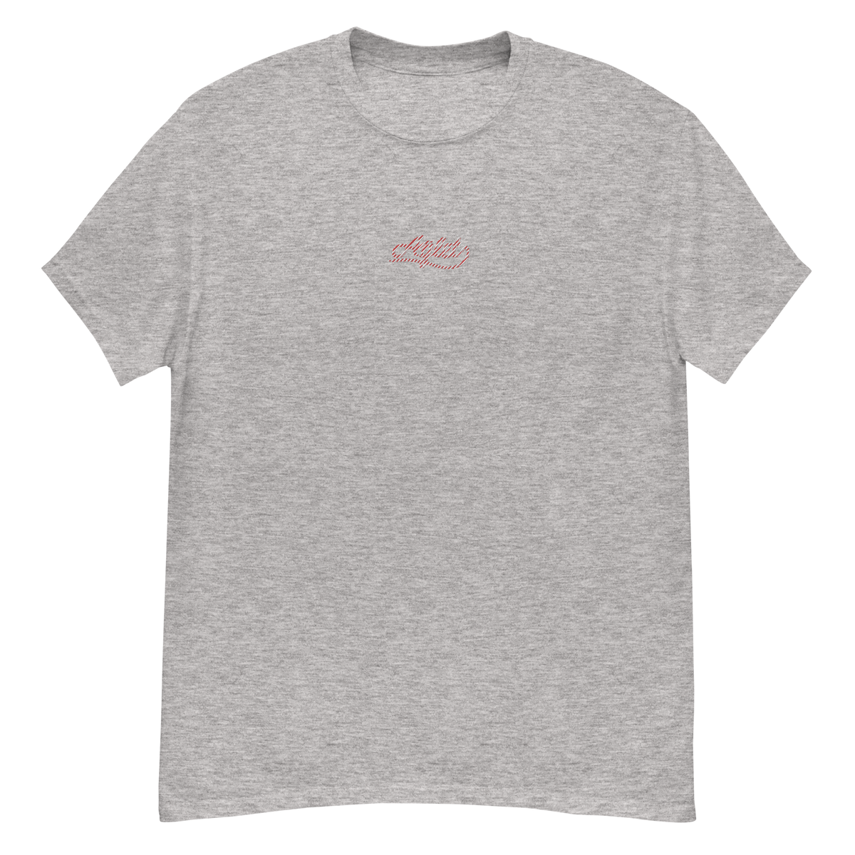 Candy Cane Aglet Embroidered Tee view 5