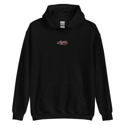 Candy Cane Aglet Embroidered Hoodie