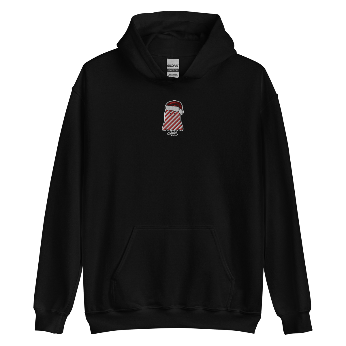 Christmas Ghost Embroidered Aglet Hoodie view 1