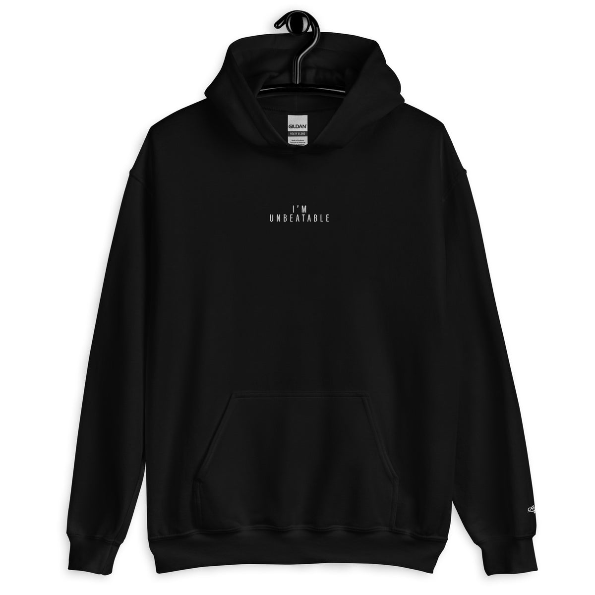 I'm Unbeatable Basic Hoodie view 1