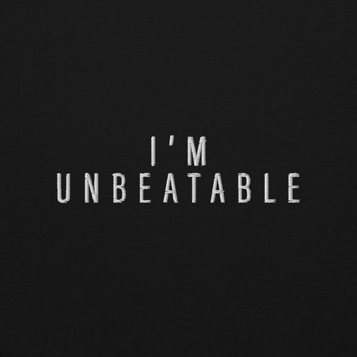 I'm Unbeatable Basic Hoodie