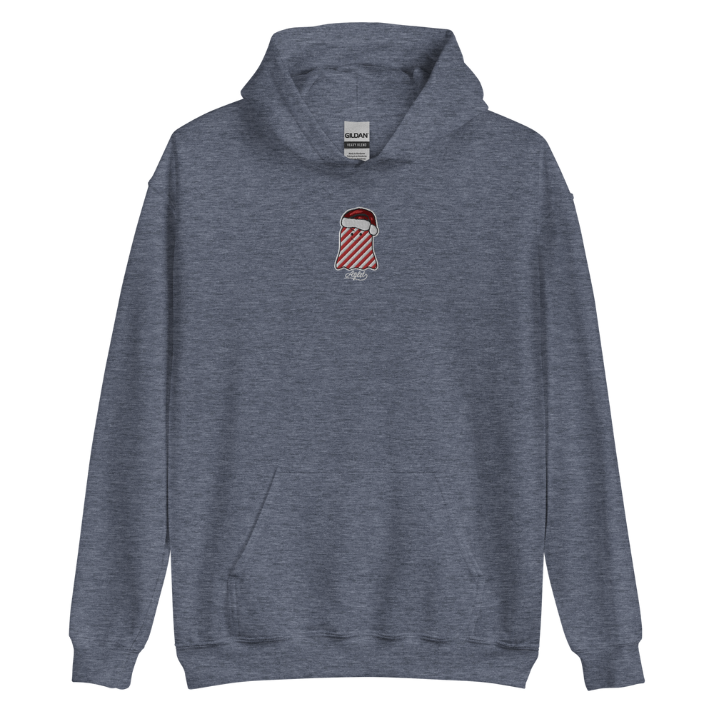 Christmas Ghost Embroidered Aglet Hoodie