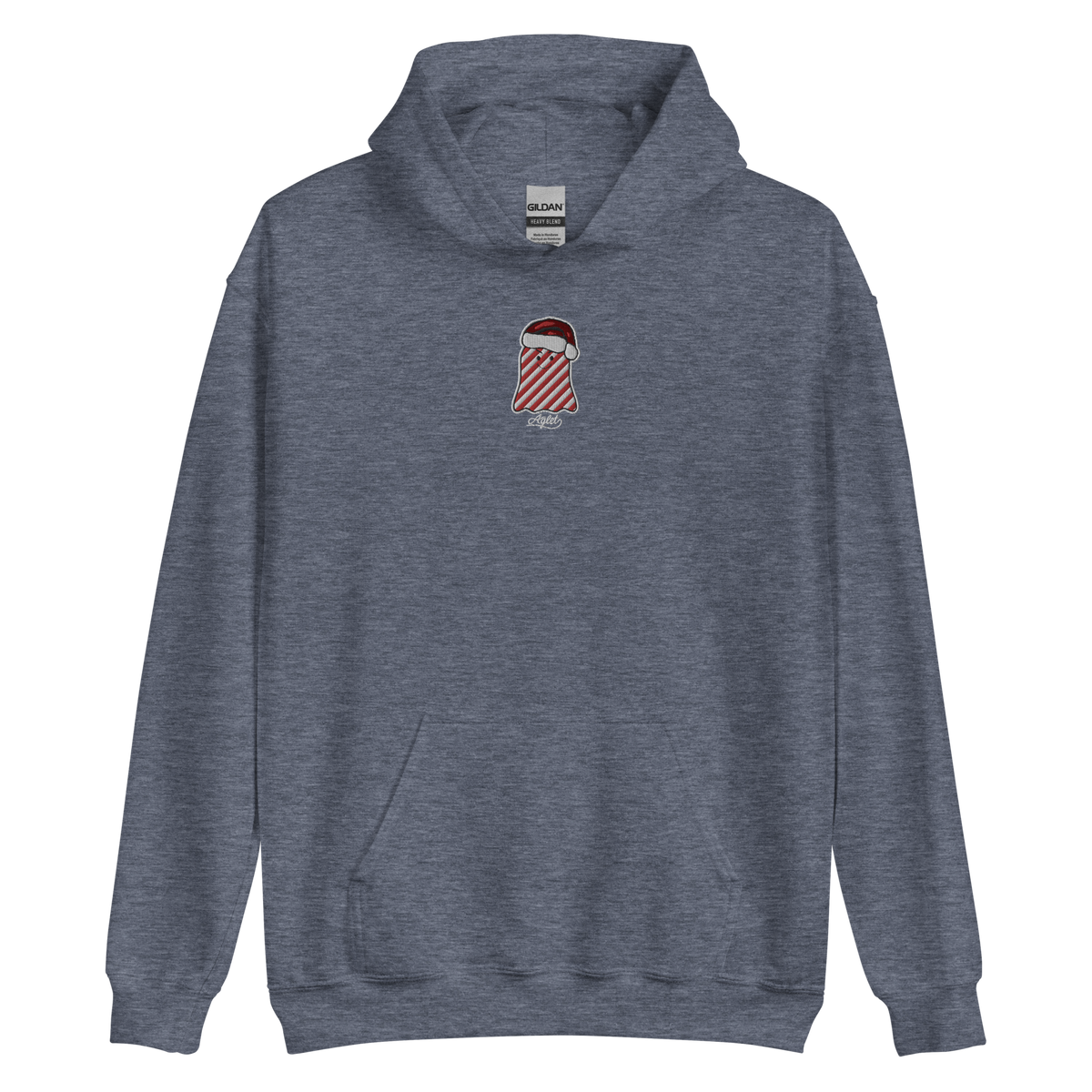 Christmas Ghost Embroidered Aglet Hoodie view 5