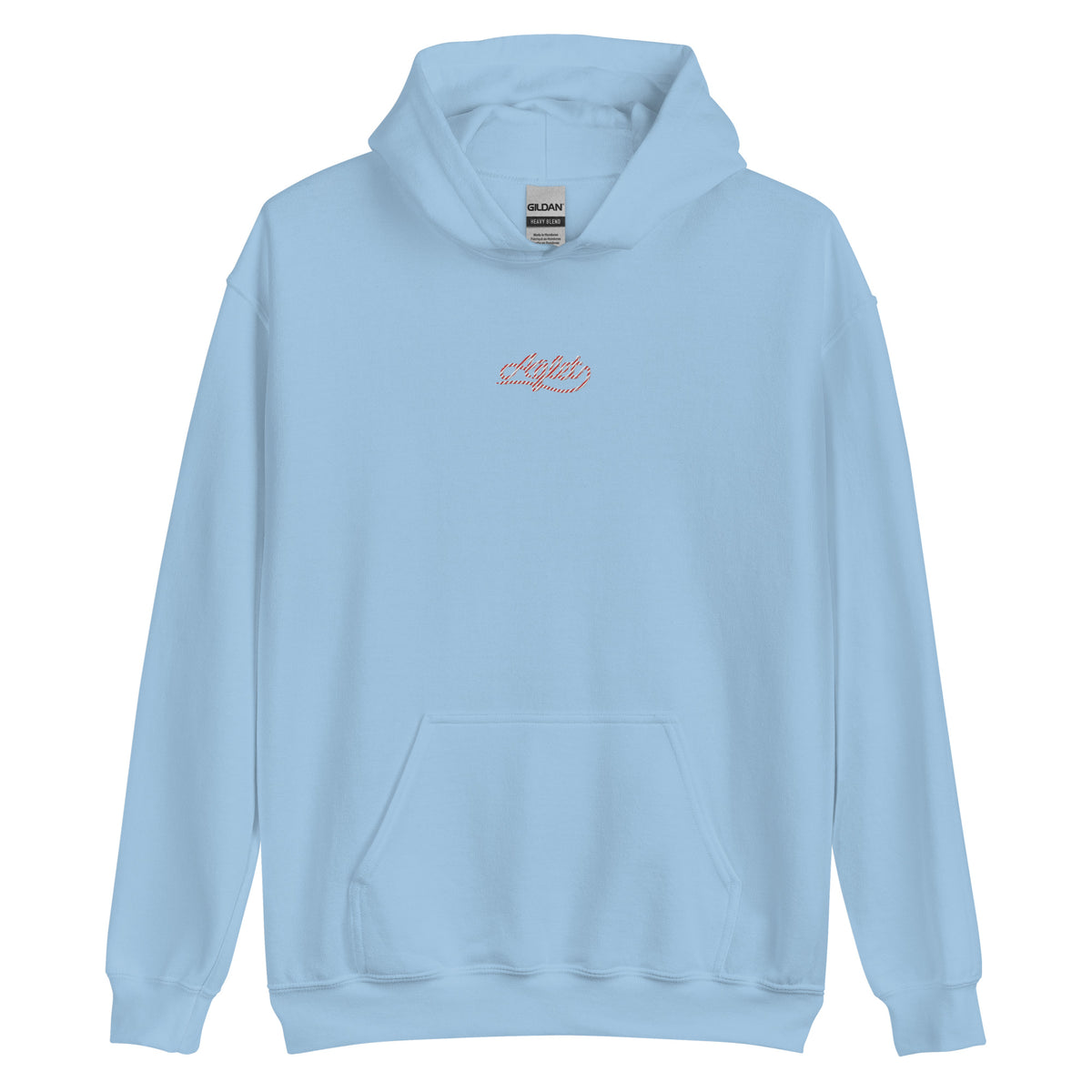 Candy Cane Aglet Embroidered Hoodie view 4