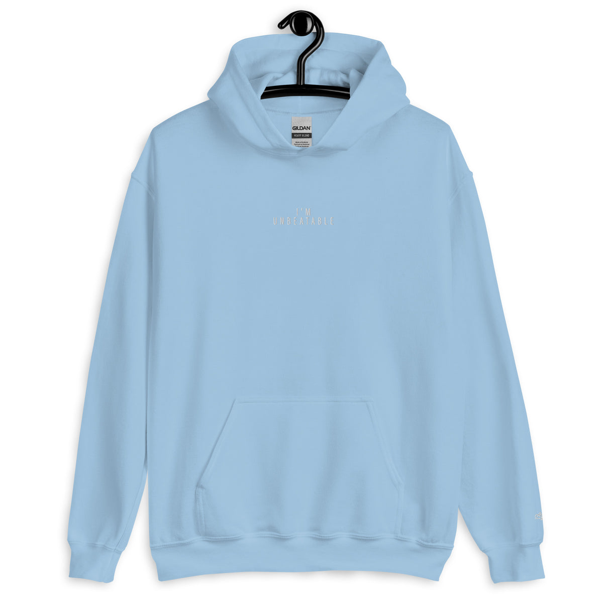 I'm Unbeatable Basic Hoodie view 6