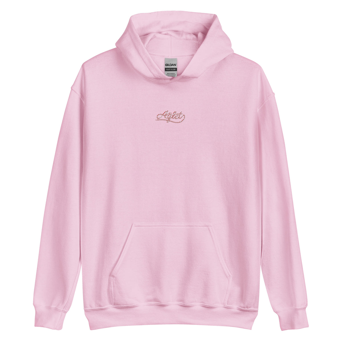Candy Cane Aglet Embroidered Hoodie view 5