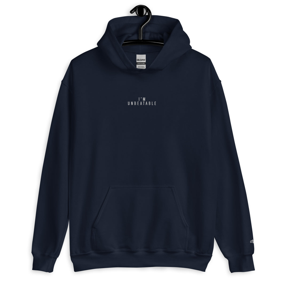 I'm Unbeatable Basic Hoodie view 4