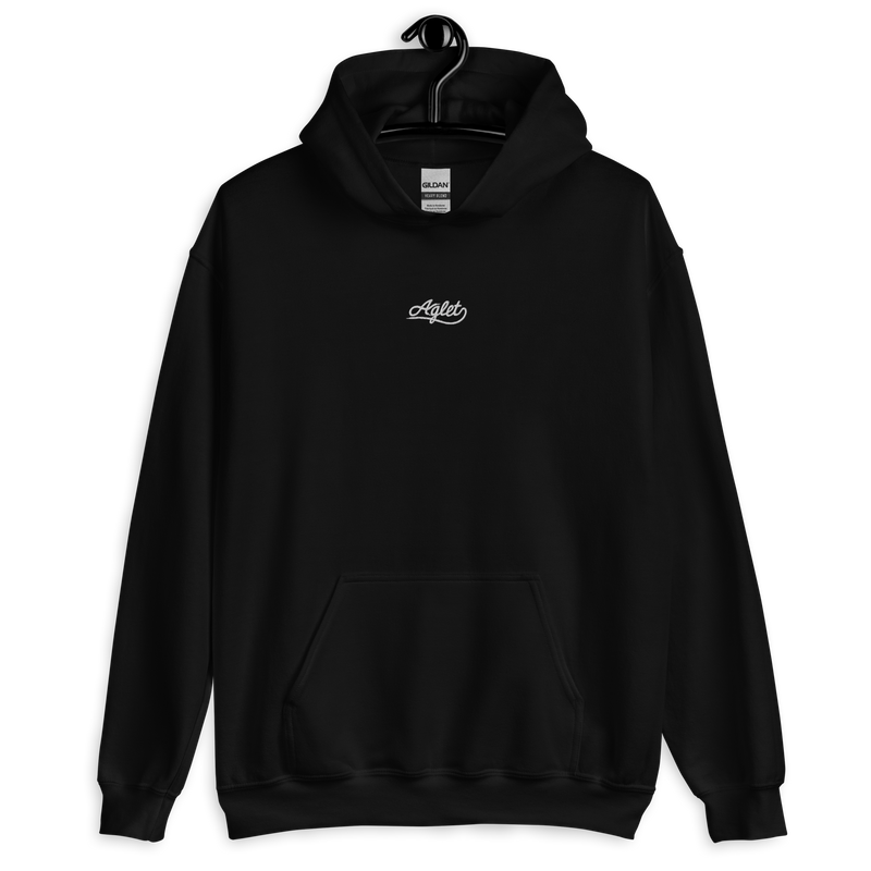 Basic Embroidered Aglet Hoodie