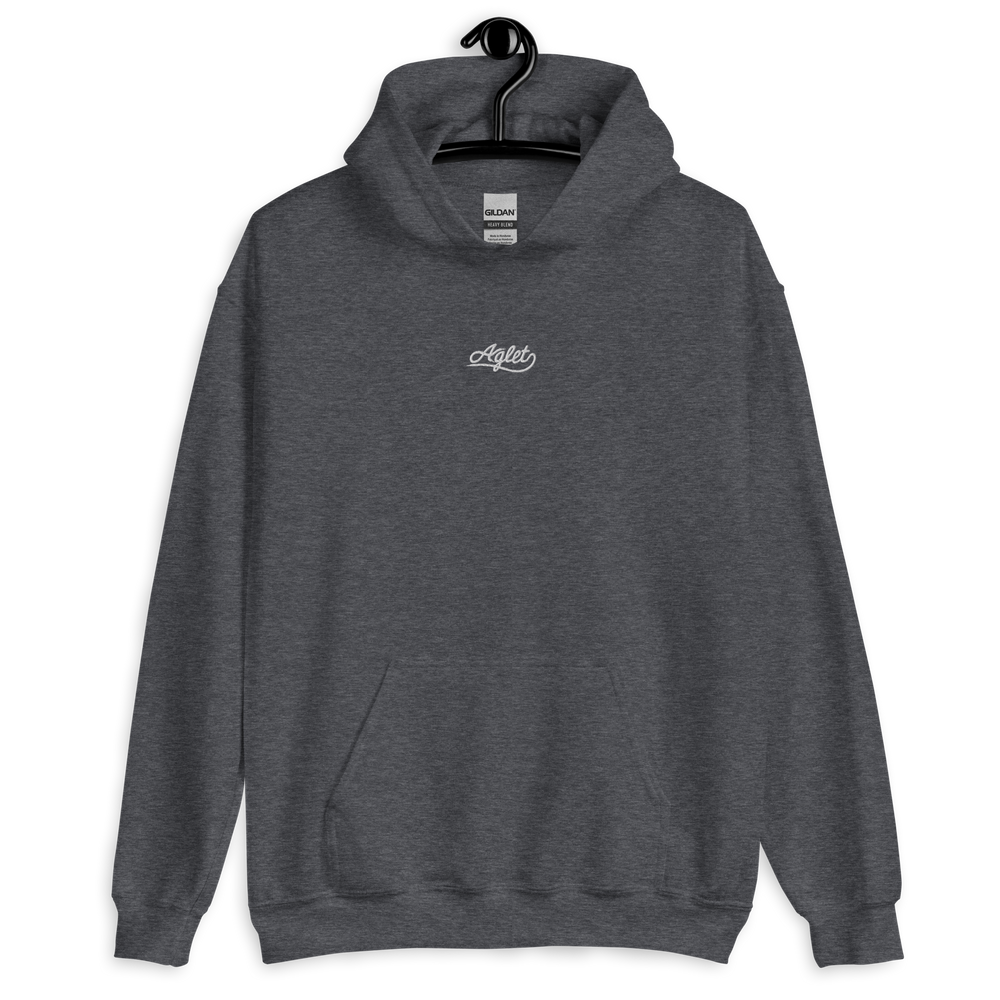 Basic Embroidered Aglet Hoodie