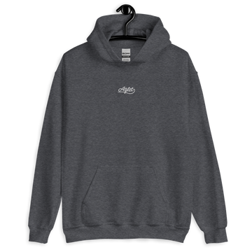 Basic Embroidered Aglet Hoodie