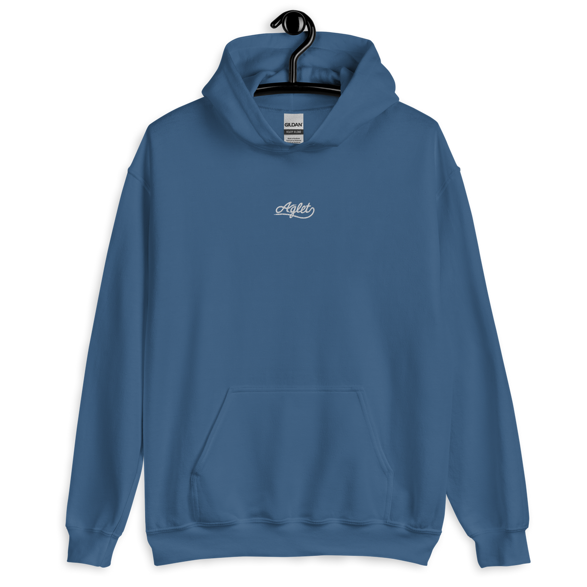 Basic Embroidered Aglet Hoodie view 7