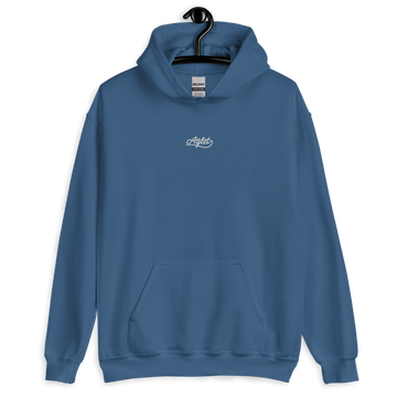 Basic Embroidered Aglet Hoodie