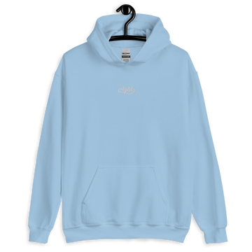Basic Embroidered Aglet Hoodie