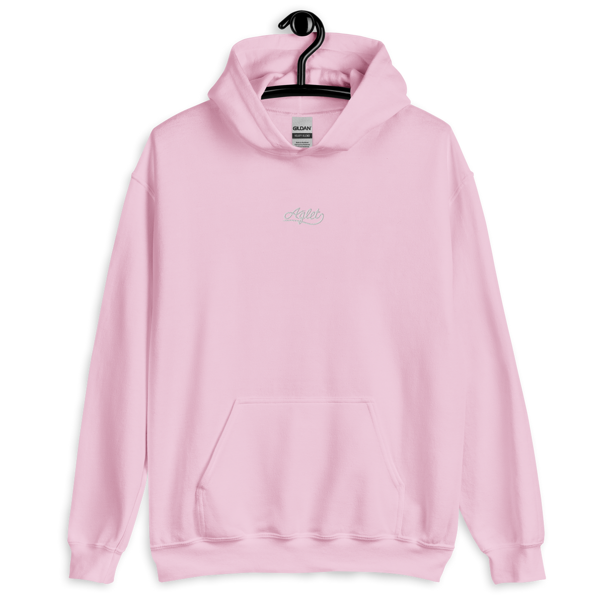 Basic Embroidered Aglet Hoodie view 9