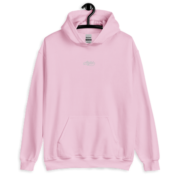 Basic Embroidered Aglet Hoodie