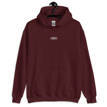 Basic Embroidered Aglet Hoodie