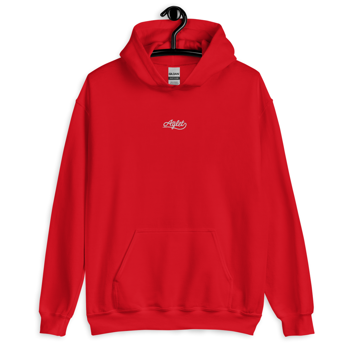 Basic Embroidered Aglet Hoodie view 5
