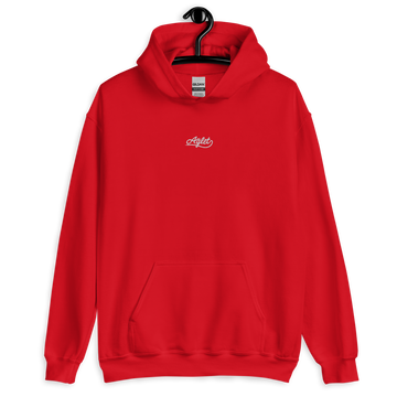 Basic Embroidered Aglet Hoodie